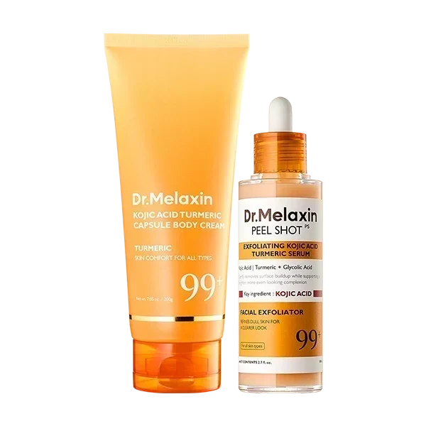 3-Step Kojic Acid Turmeric Brightening Routine