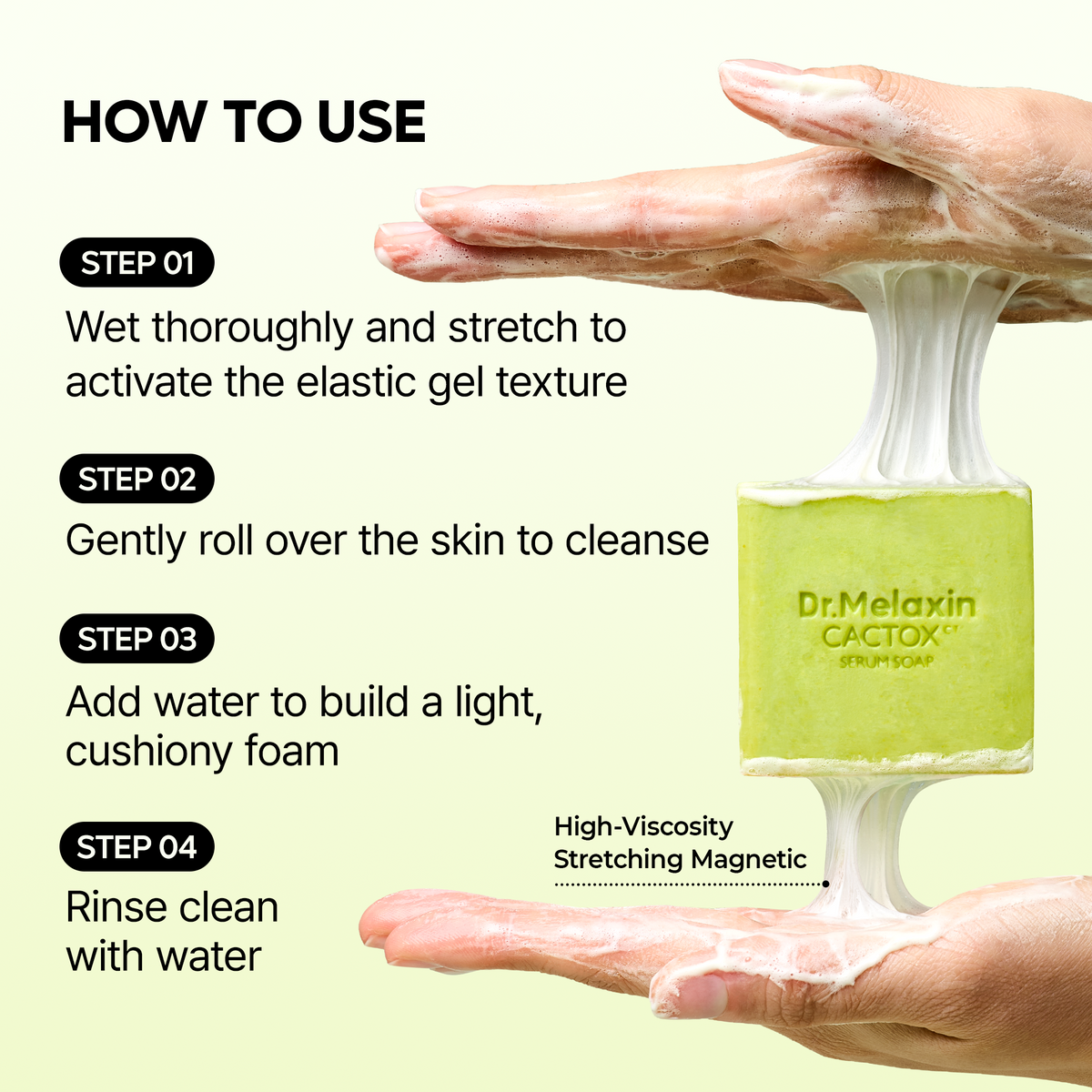 CACTOX Pore Relief Serum Soap